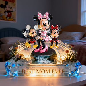Best Mom Ever Light Box - Personalized Gifts For Mother 03ohlu100226