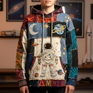 Bohemian Astronaut Hoodie Personalized Gifts For Space Lovers 01patn251125