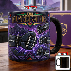Father Of Power Magic Mug - Personalized Gifts For Dad 02NAQN200426
