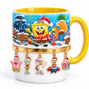 Underwater Lovely Christmas Accent Mug - Personalized Christmas Gifts 05ttqn290926