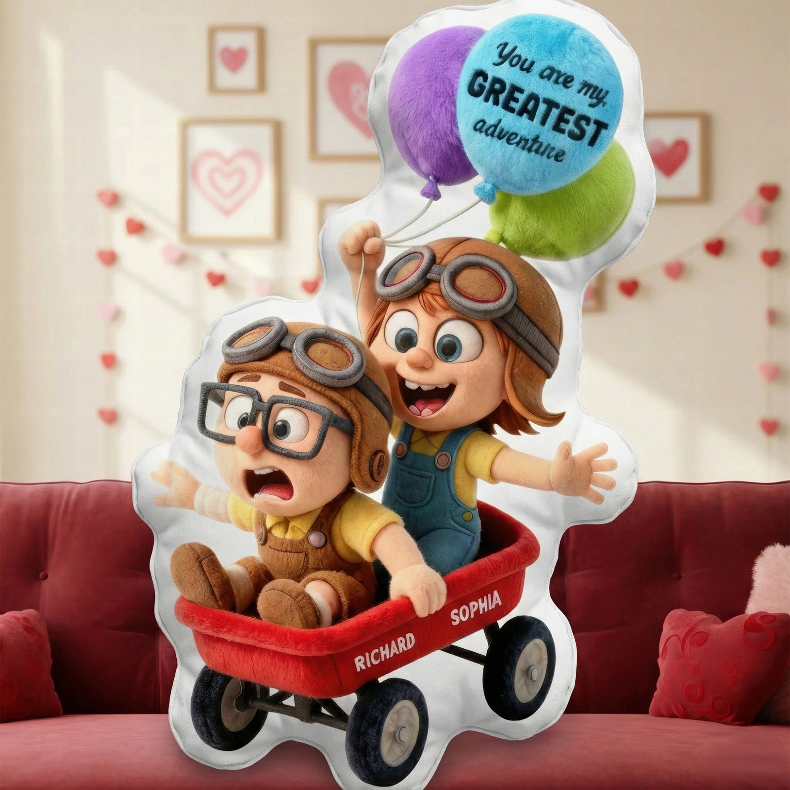 Adventure Couple Pillow – Personalized Gifts For Couple 04toqn151225