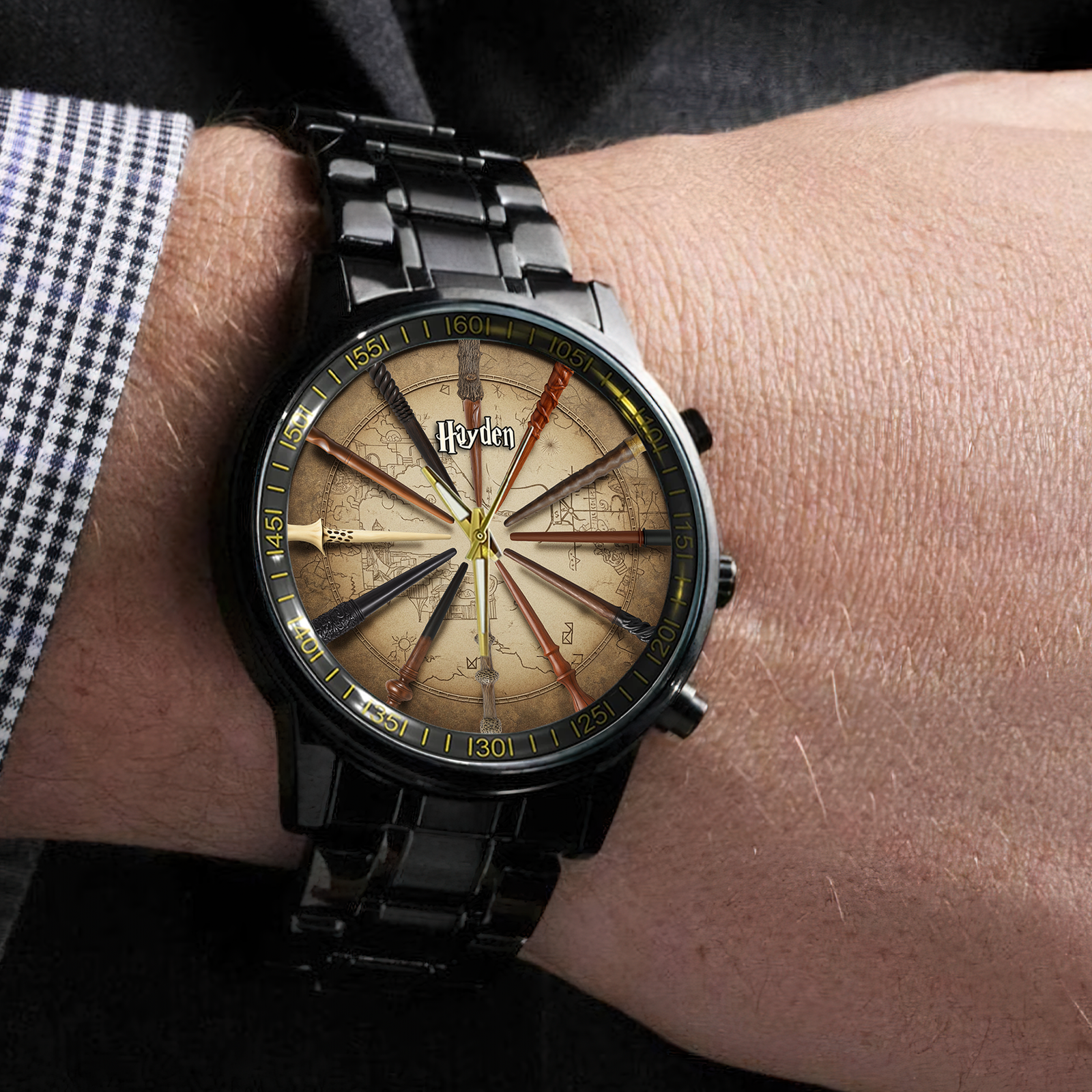 Timeless Wand Men's Watch - Personalized Gifts For Fantasy Fan 01NALU310725