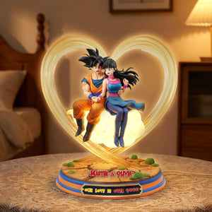 Romantic Couple Acrylic Light Box - Personalized Gifts For Couples 02kimg031225
