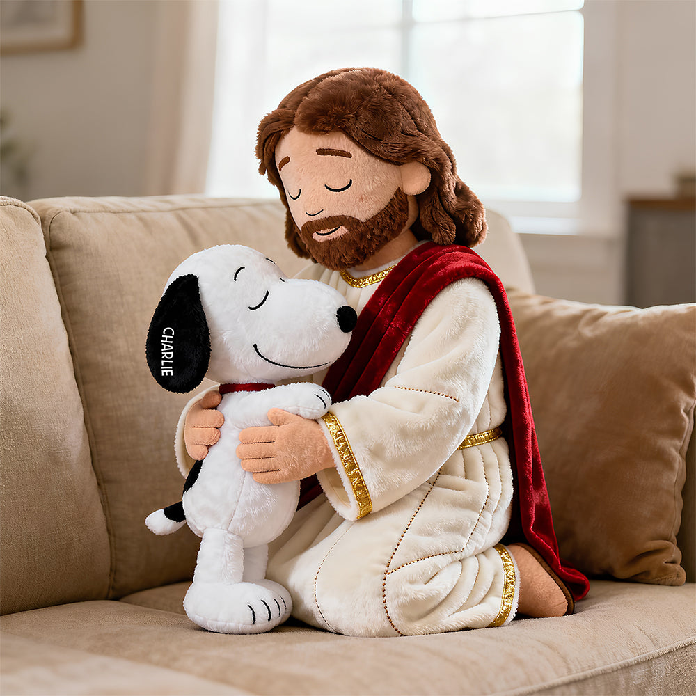 Happy In God Arm Custom Shape Pillow - Personalized Gifts For Christians 04QHDT071125