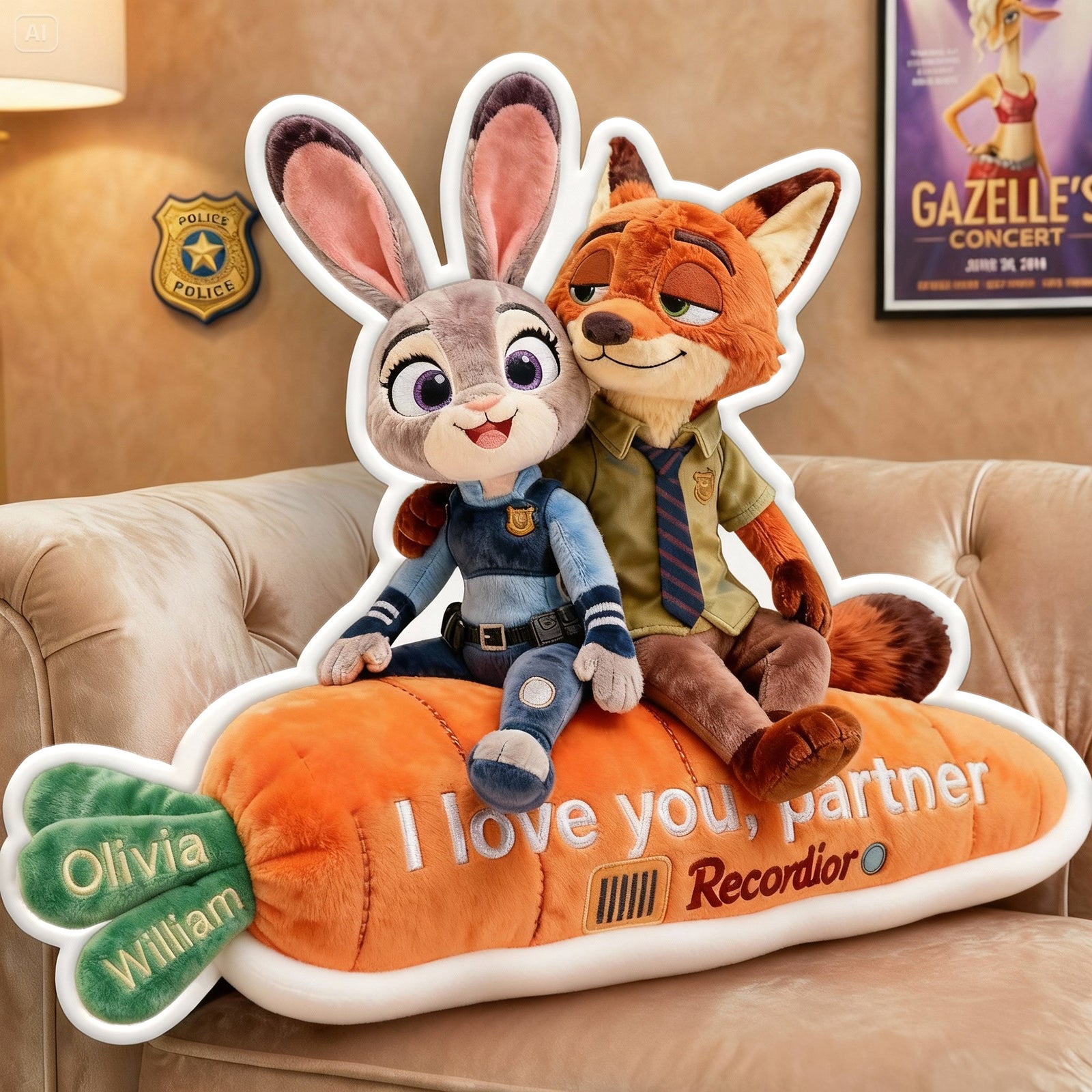Couple Pillow  - Personalized Gifts For Couple Pillow 06TGLU081225