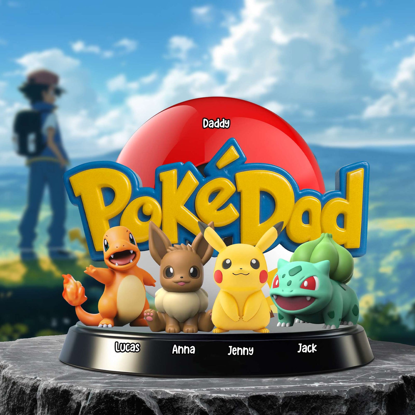 Dad Acrylic Plaque - Personalized Gifts For Dad 02KATN240425-Homacus