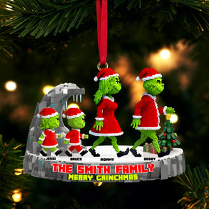 Walking Together Family Acrylic Ornament - Personalized Gift For Family 06OHLU151025