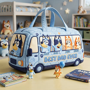 Puppy Family Duffle Bag - Personalized Gifts For Dad 02NATA210426-Homacus
