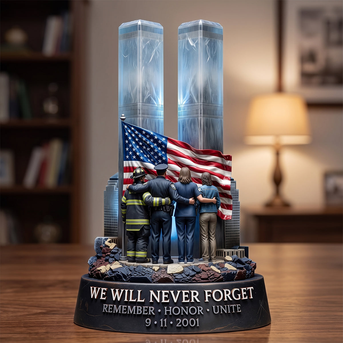 We Will Never Foget Acrylic Plaque - Personalized Gifts 05totn280726
