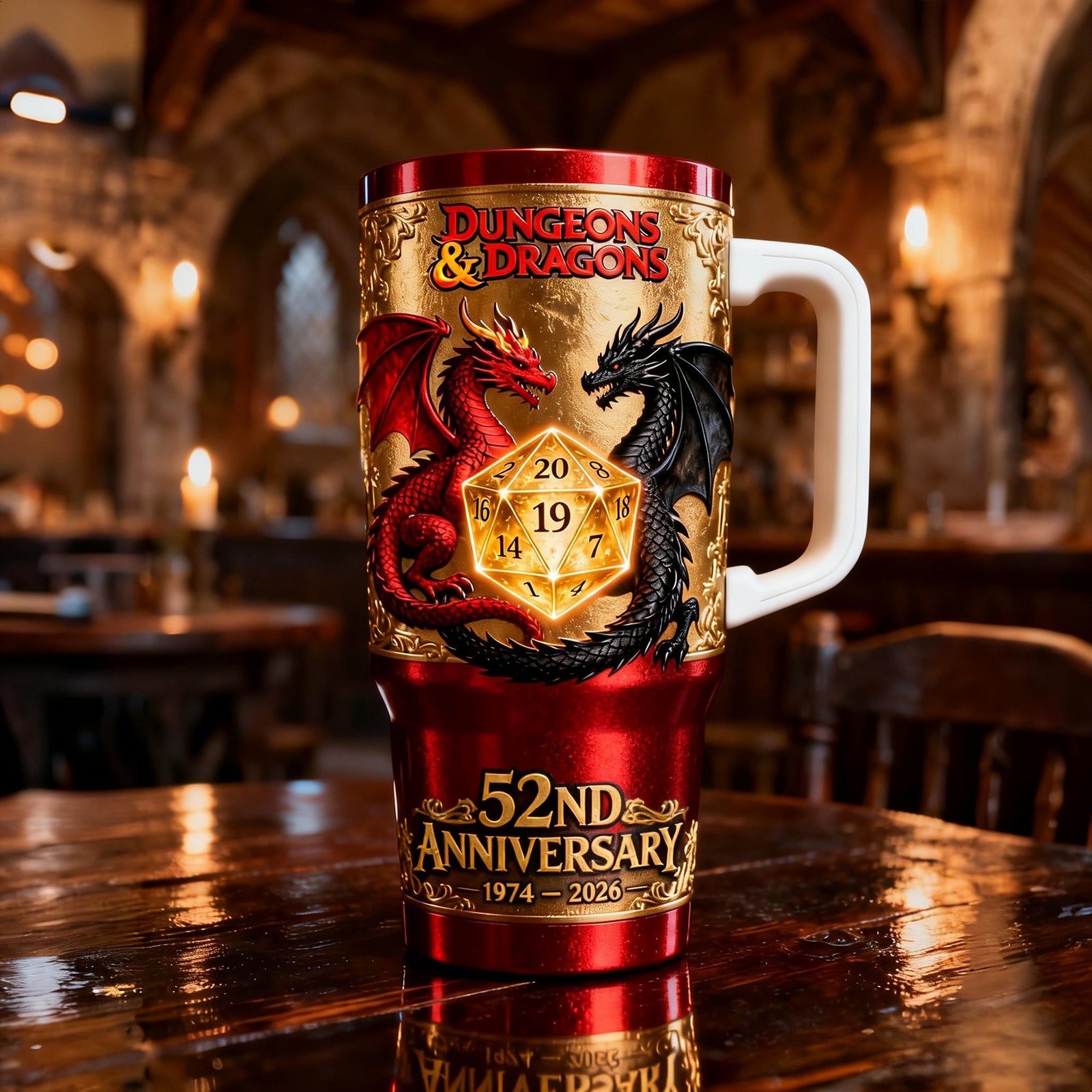 52nd Anniversary 40oz Tumbler Unique Gifts 06KILU250226