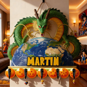Planet Earth Acrylic Key Hanger - Personalized Gifts 01kimg151225