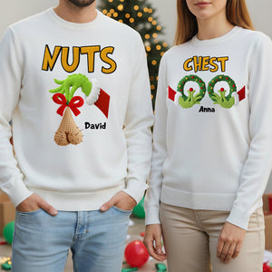 Personalized Funny Gifts For Couple Christmas Shirt 05natn271025