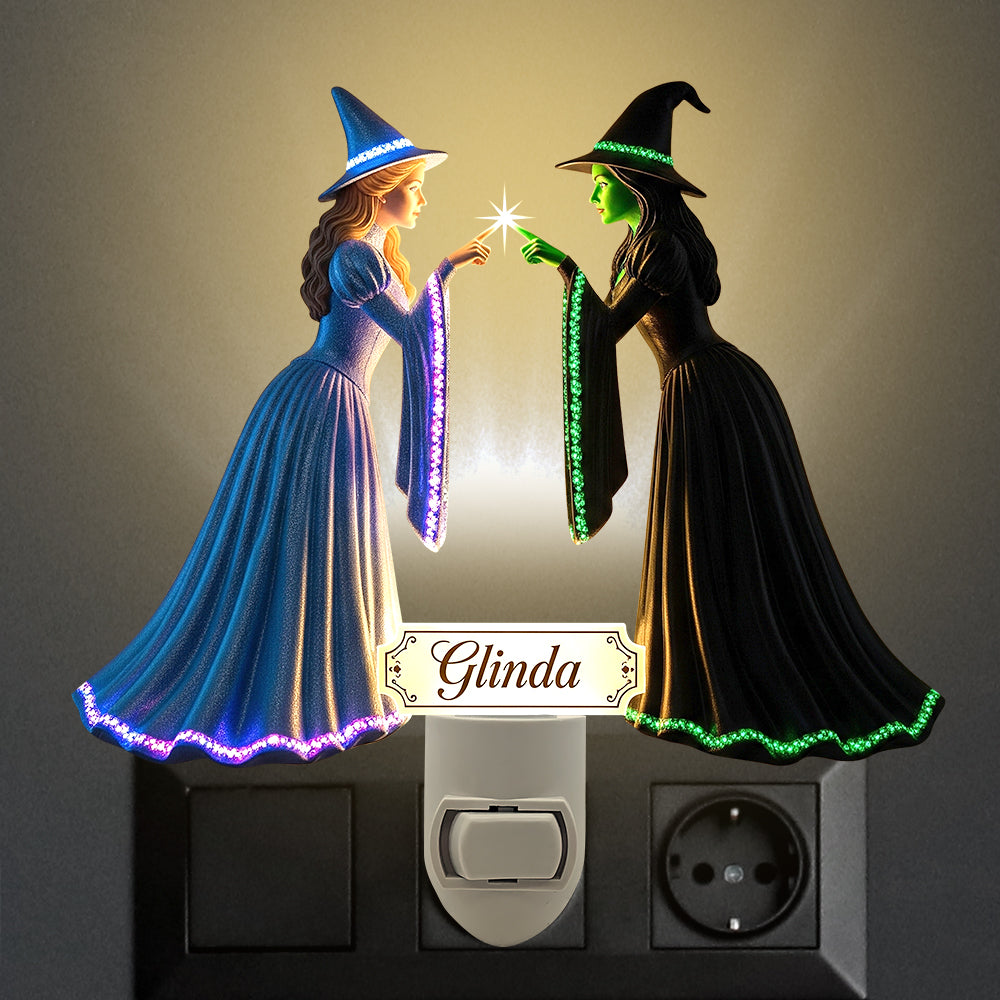 Witch Duo Personalized Halloween Gifts Night Light For Movie Fans 05hytn140825