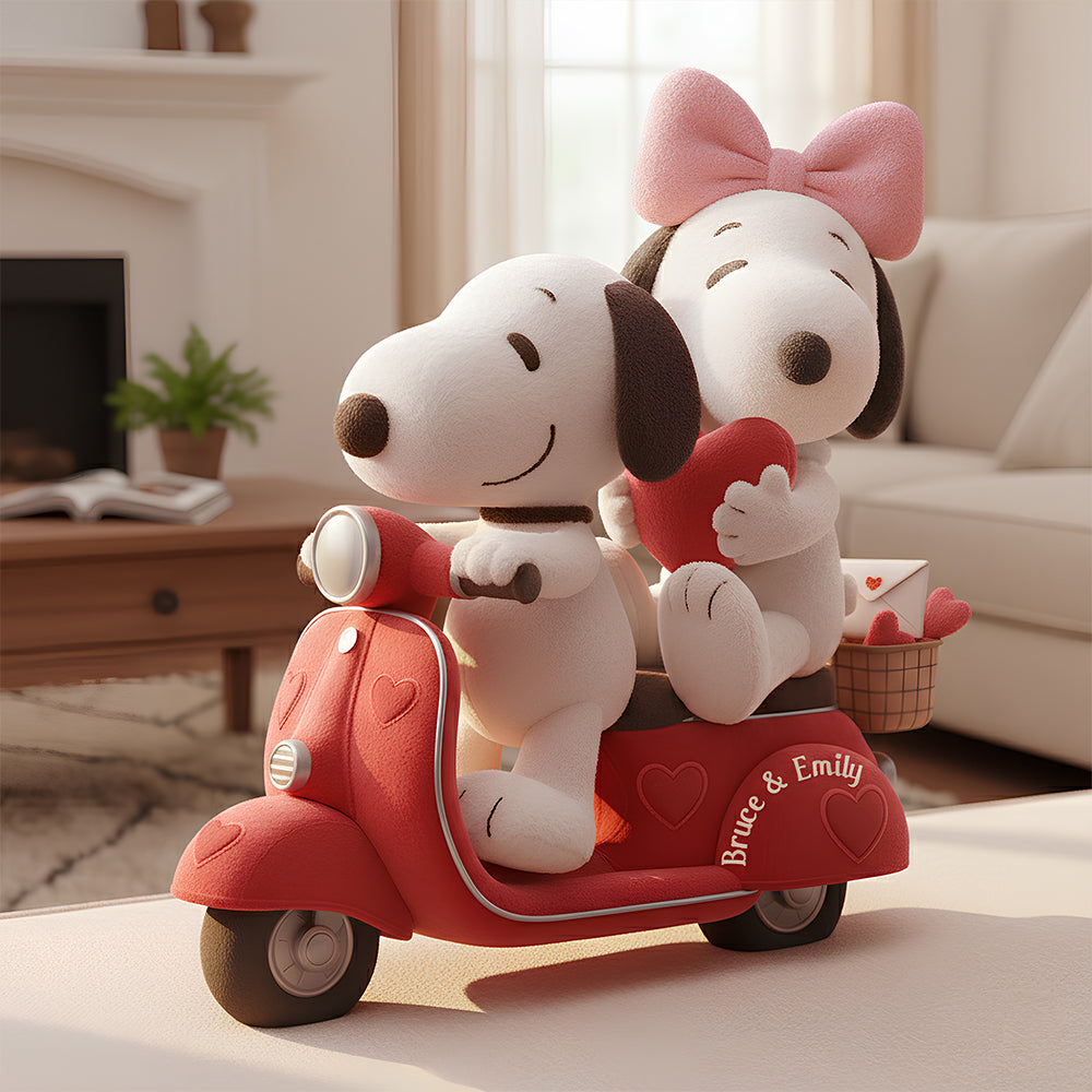 Sweet Couple Custom Shape Pillow - Personalized Gifts For Couples 07pgdt291125