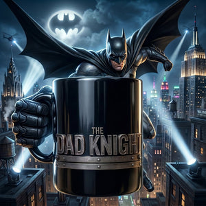 Knight Warrior Dad And Kids Magic Mug - Personalized Gifts For Father's Day Magic Mug 05OHLU200526