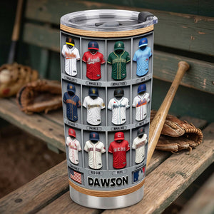 Sport Teams Uniform 20oz Tumbler - Personalized Gifts For Sport Lover Tumbler 03HUDT200326