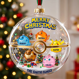 Fun Inflated Creatures Acrylic Ornament, Personalized Gifts For Family 01qhdt280826