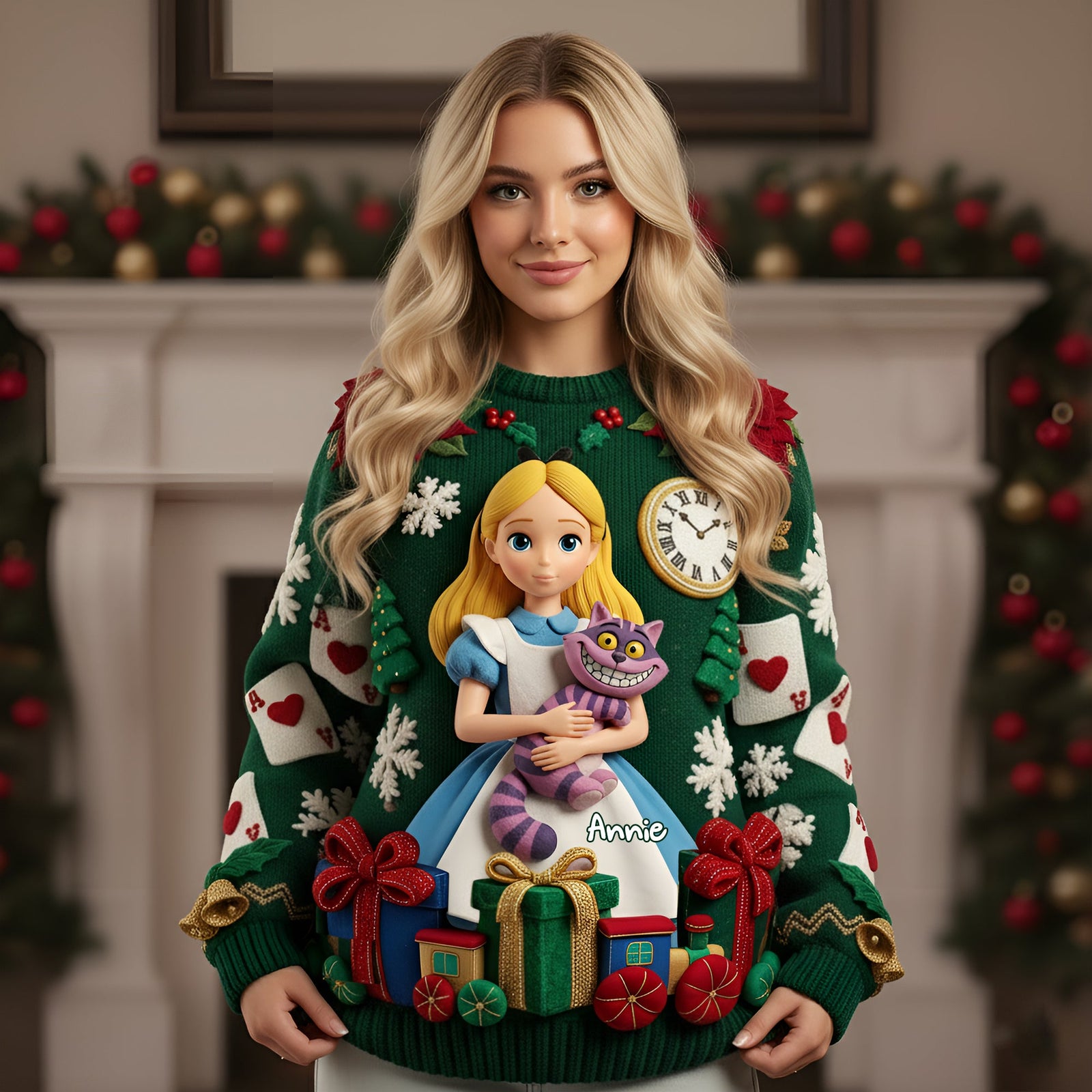 Enchanted Dreams Ugly Sweater - Personalized Gifts For Fantasy Lovers 09PALU011125