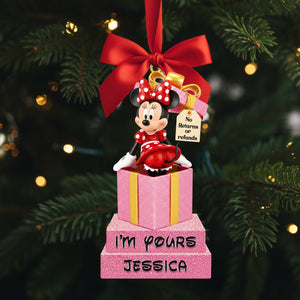 Couple's Sweet Moment Ornament - Personalized Christmas Gift For Couples 02HYLU240925