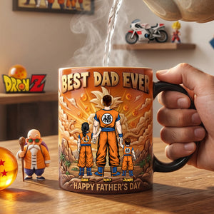 Best Dad Ever Magic Mug - Personalized Gifts For Dad 02natn150426