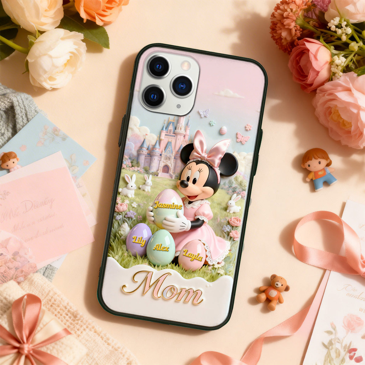 Pinky Mom Phone Case - Personalized Easter Gifts For Mom 04pgmg120226-Homacus