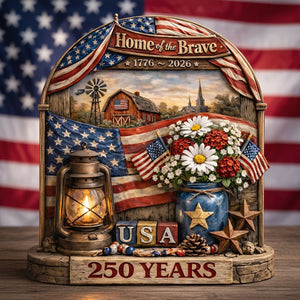 USA 250 Years Acrylic Plaque - Gifts For Patriotics 05TYLU170326