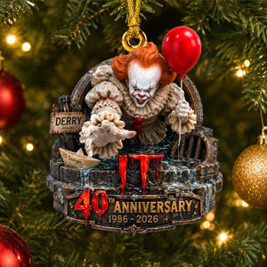40th Anniversary Acrylic Ornament - Personalized Gifts For Horror Lovers 03nadh100926