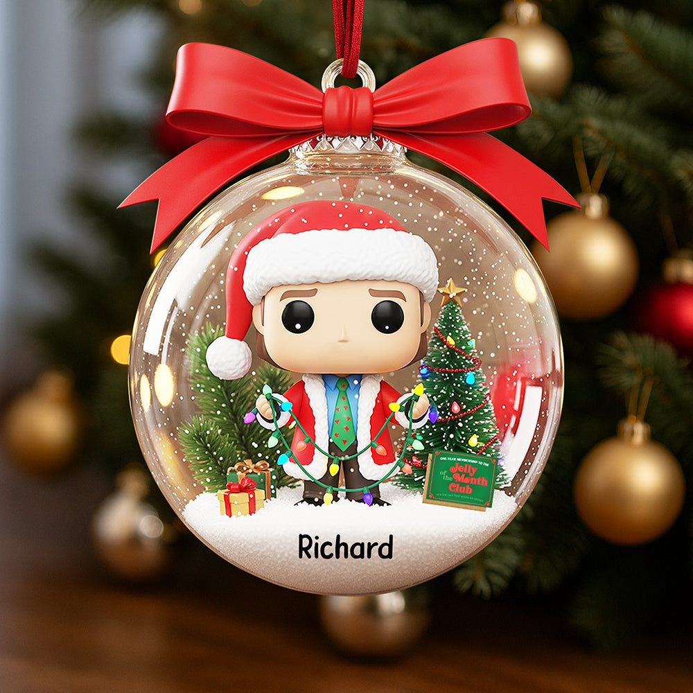 Funny Holiday Christmas Ornament - Personalized Gifts For Movie Lovers 02pgqn060925
