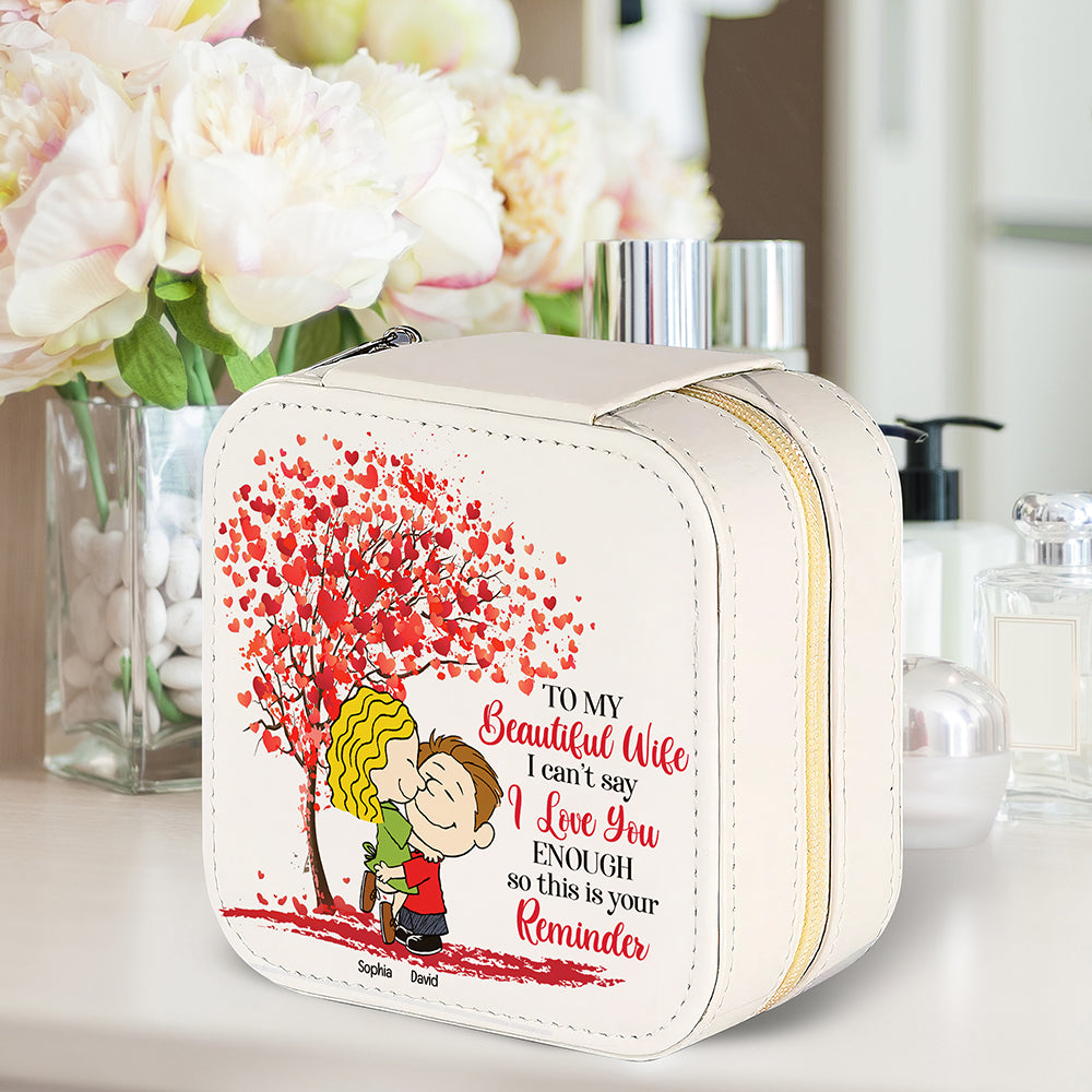 Personalized Gifts For Couple Jewelry Box To My Wife 05KAQN201224HG - Jewelry Box - GoDuckee