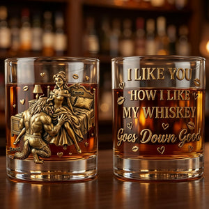 Bold Couple Round Glass - Personalized Gifts For Couple 02QHLU080126