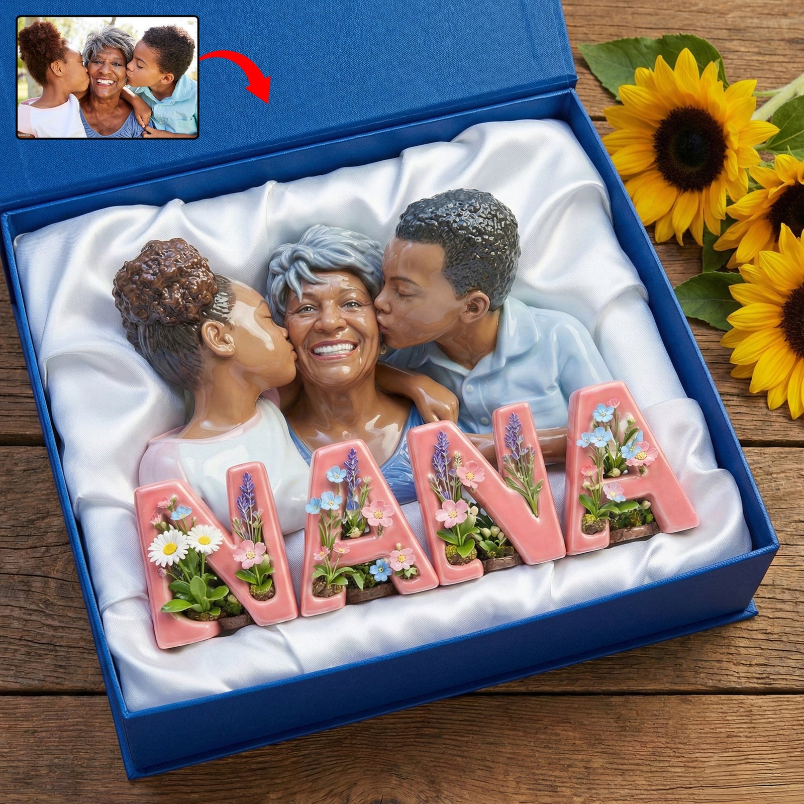 Love Acrylic Plaque - Custom Photo Gifts For Mother and Grandma 03huqn130226