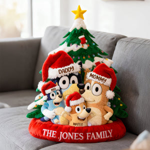 Family Together Christmas Pillow Personalized Gifts For Family 04QHDT081125