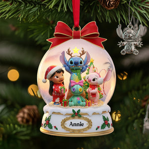 Holiday & Friends Christmas Ornament Personalized Gifts For Friends 04PGLU161025