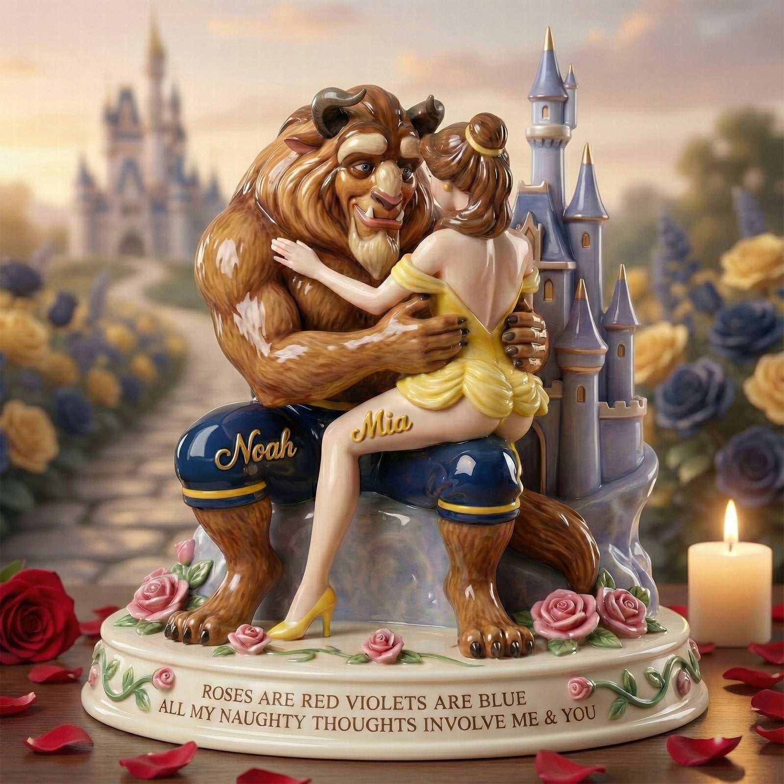 Romantic Poetic Couple Acrylic Plaque – Personalized Gifts For Couple 01qhqn291225