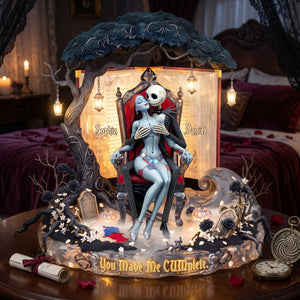 Haunted Romance Light Box - Personalized Gifts For Couples 01palu100726