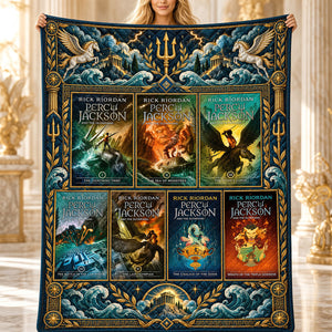 Epic Fantasy Book Collection Blanket - Personalized Gifts For Book Lovers 06nadt071026
