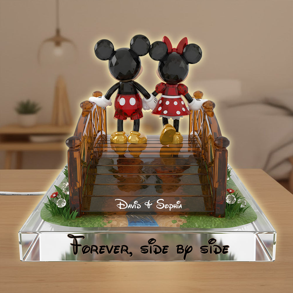Forever Together Acrylic Light Box – Personalized Gifts For Couple 02totn131225