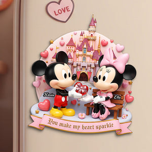 Couple Valentine Fridge Magnet - Personalized Gifts For Couple 03pgta261125