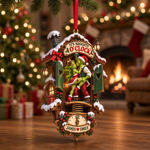Cheeky Lovers Christmas Ornament - Personalized Gifts For Couple 04HATN240926