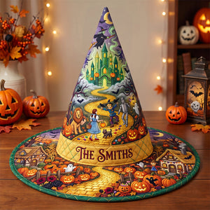 Whimsical Halloween Witch Hat - Personalized Gift For Halloween 03HATN130826