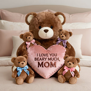 Love You Mom Custom Shaped Pillow - Personalized Gifts For Mom 03padt171225