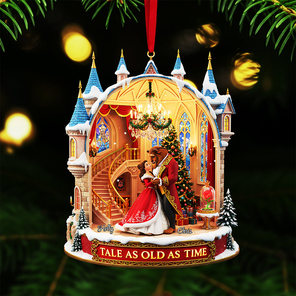 Personalized Gifts For Couple Christmas Ornament 05pgta290925
