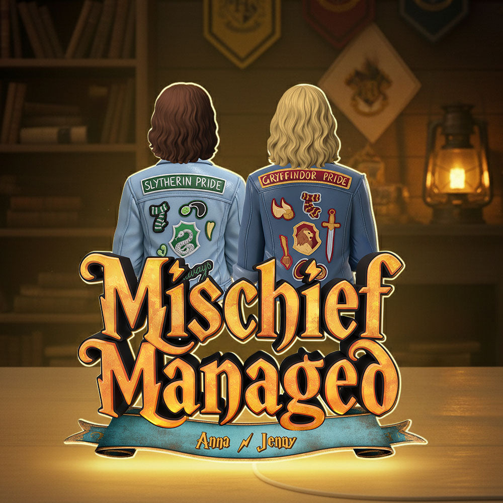 Friends Acrylic Light Box - Personalized Gifts For Best Friends 02hutn021225