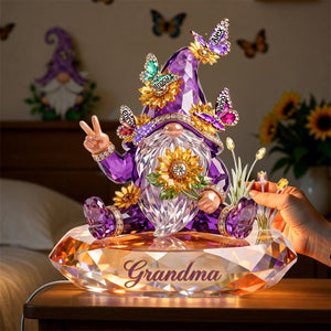 Gnome Mom Light Box  Light Box - Personalized  Mother's Day Gifts 03QHMG070326