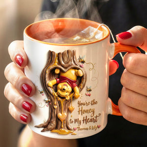 Sweet Love Couple Coffee Mug - Personalized Gift For Couples 02HULU160126