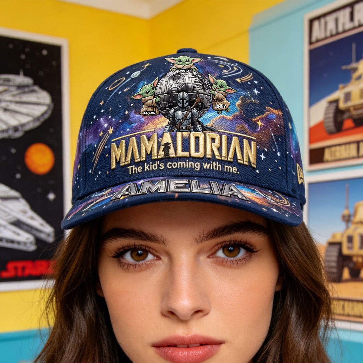 Warrior Mom Classic Cap - Personalized Gifts For Mother 01patn110326