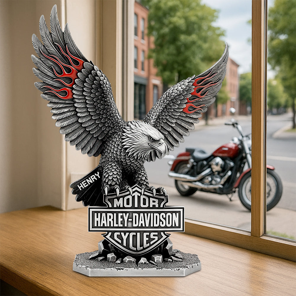 Badass Motorcycle Plaque - Personalized Gifts For Biker 04qhdt040625