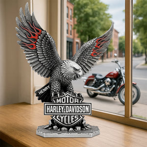 Badass Motorcycle Plaque - Personalized Gifts For Biker 04qhdt040625