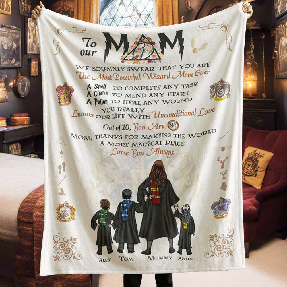 Personalized Gifts For Mom Blanket 02HUDT170424TM-Homacus