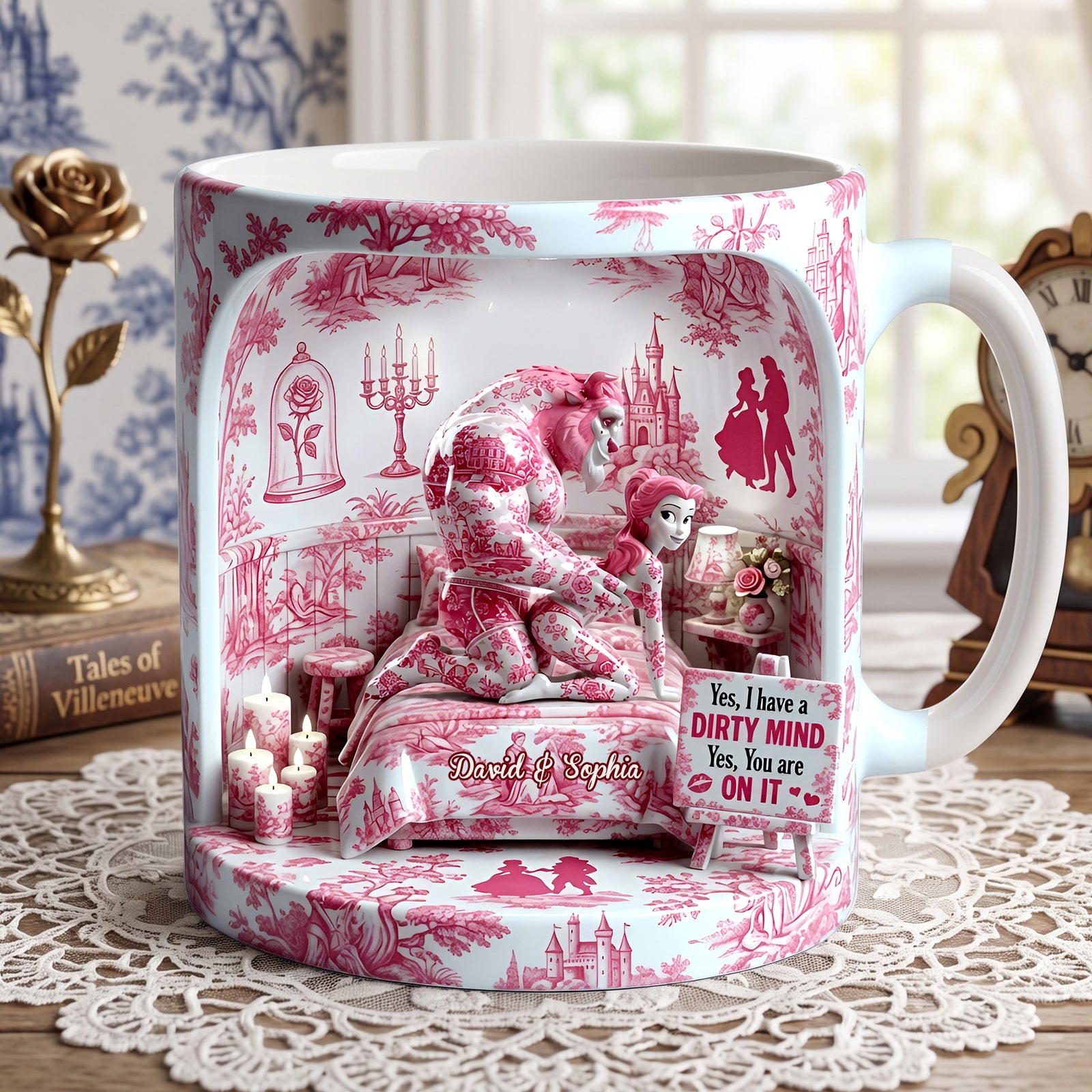 Chaos In Love Coffee Mug - Personalized Gifts For Couples 02ohlu010726